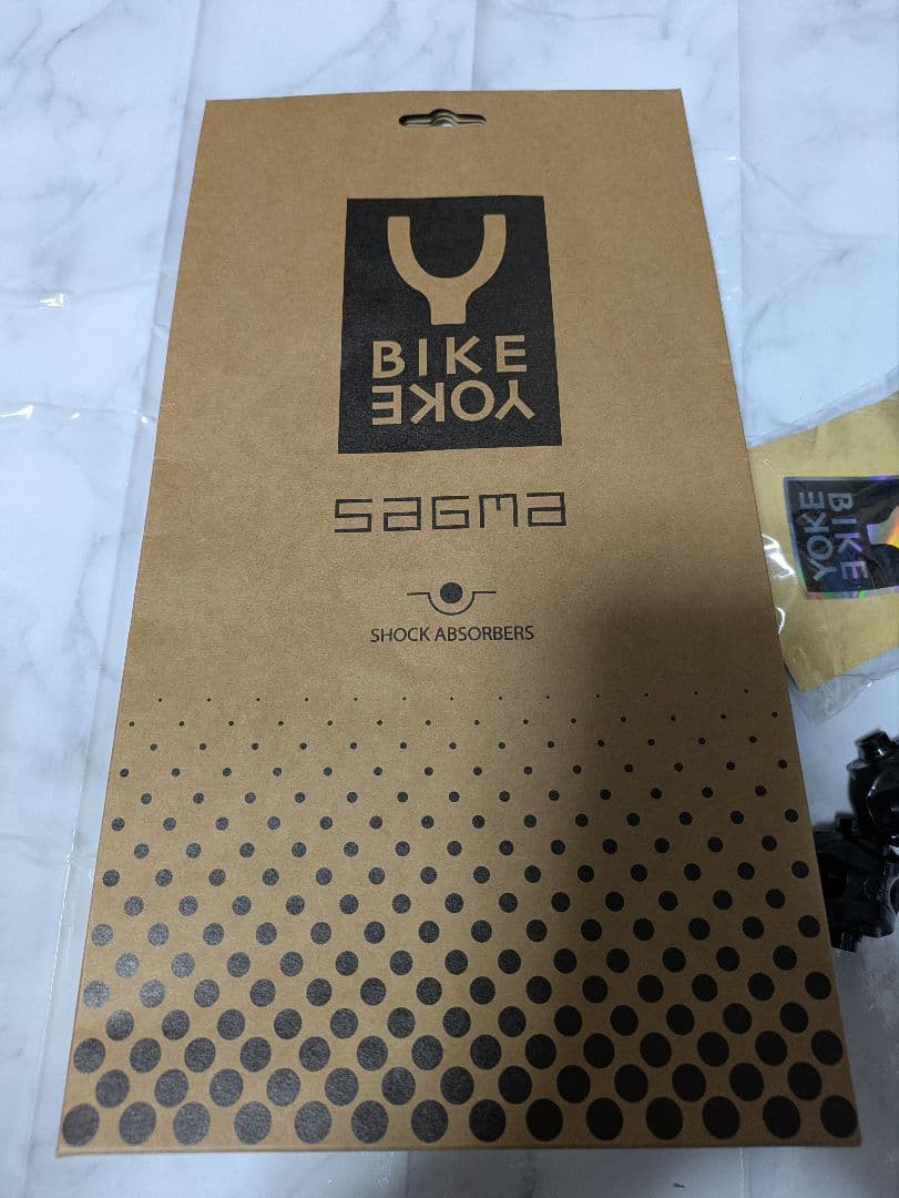 BIKEYOKE バイクヨーク SAGMA サグマ 130㎜ サドル 中古美品