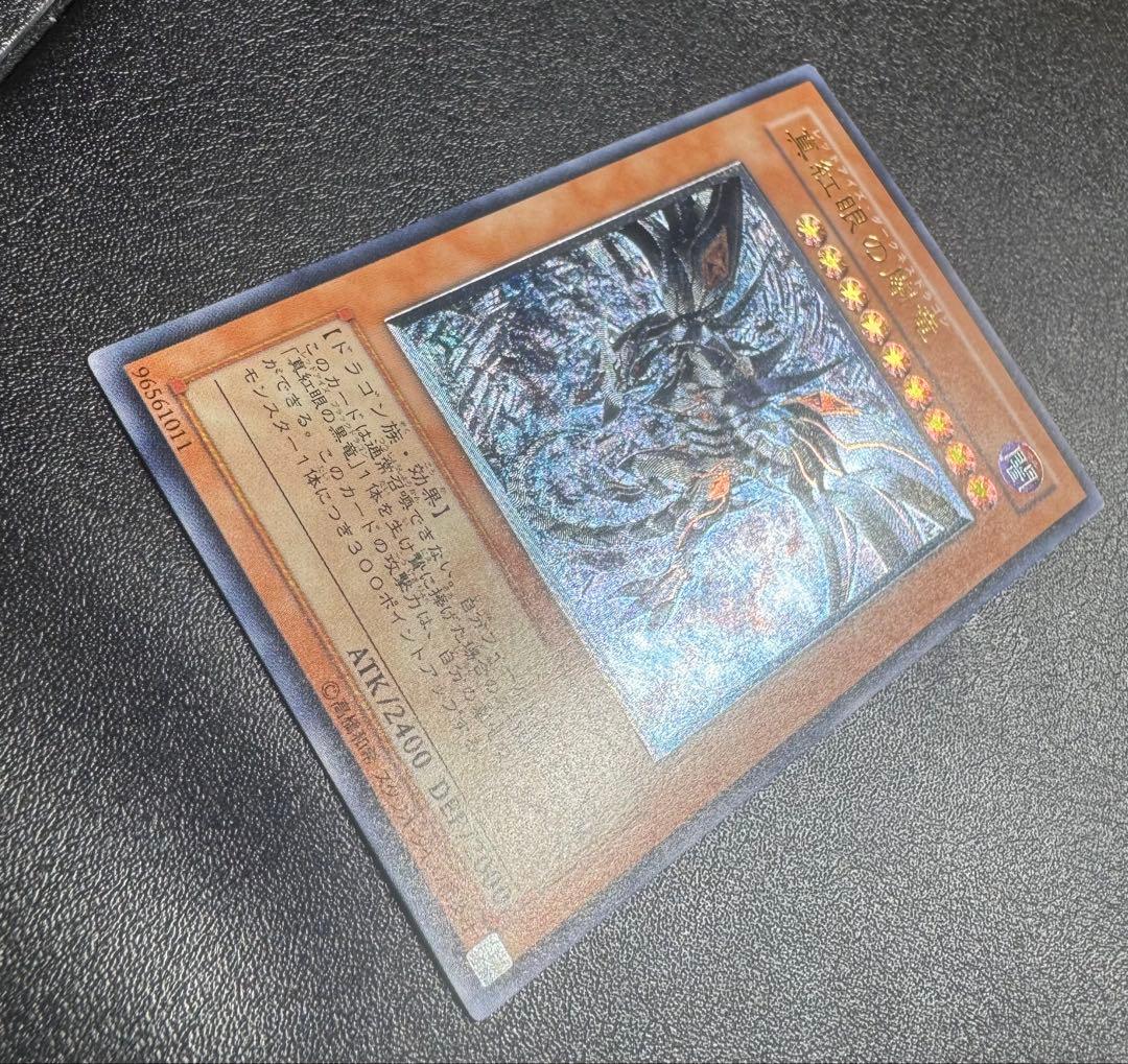 真紅眼の闇竜/レッドアイズダークネスドラゴン/ ドラゴン族/遊戯王/レリーフ
