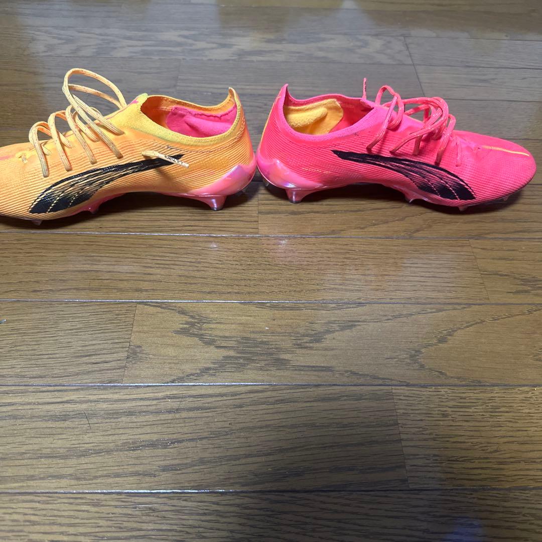 Puma サッカーシューズ・スパイク オレンジ/ピンク