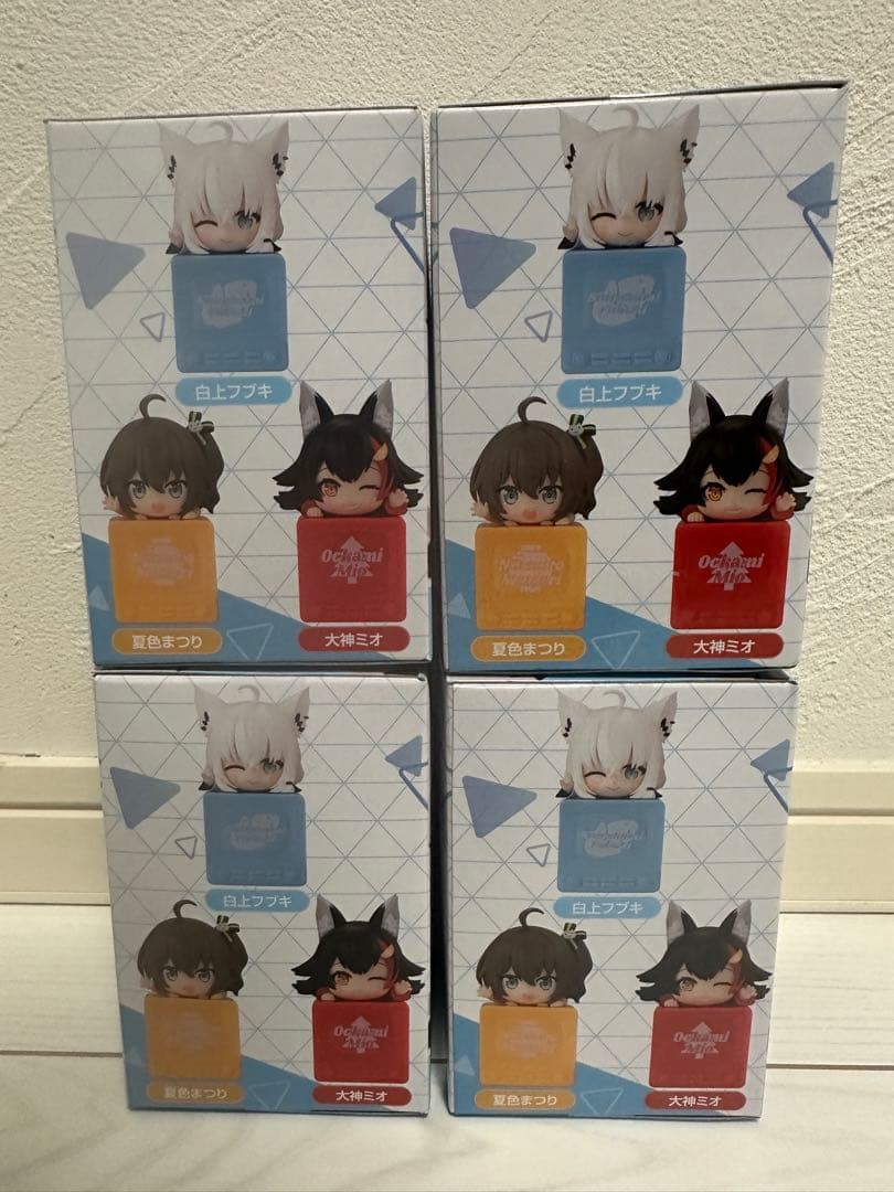 ホロライブ ひっかけフィギュア Vol.8 白上フブキ 4個セット