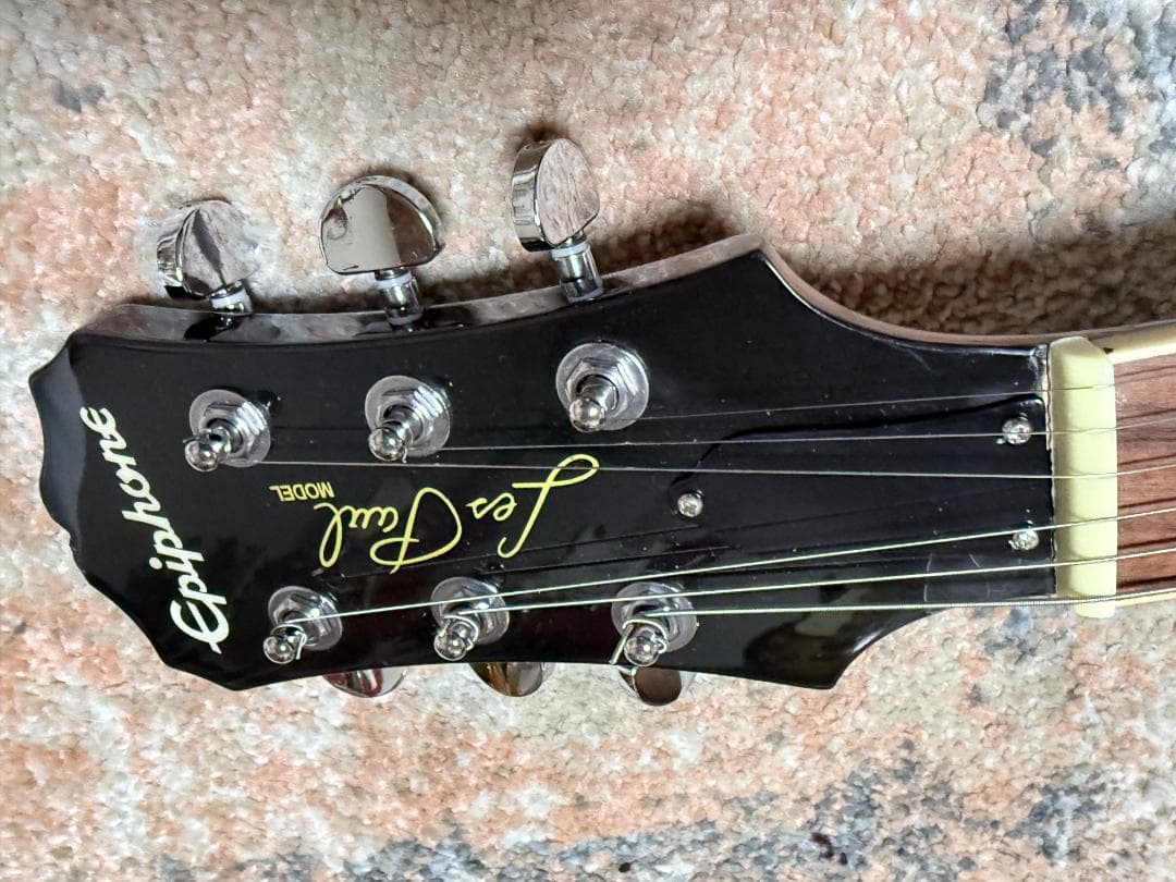 Epiphone Les Paul Std Blueberry 補修・改造有
