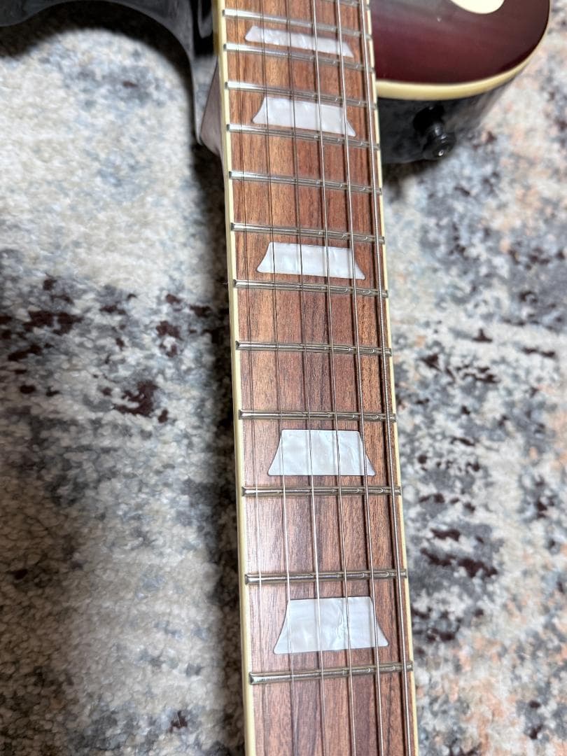 Epiphone Les Paul Std Blueberry 補修・改造有