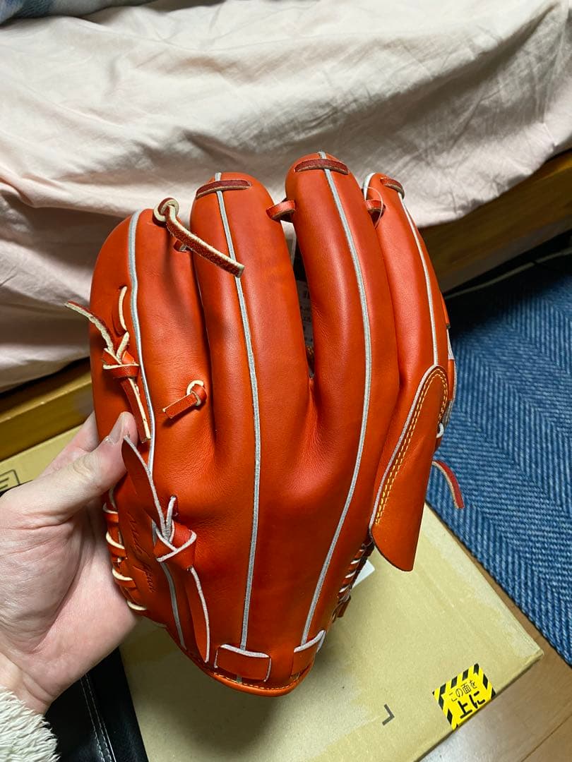 ミズノプロ　硬式　投手用　グラブ　岸モデル　スペシャルセレクション