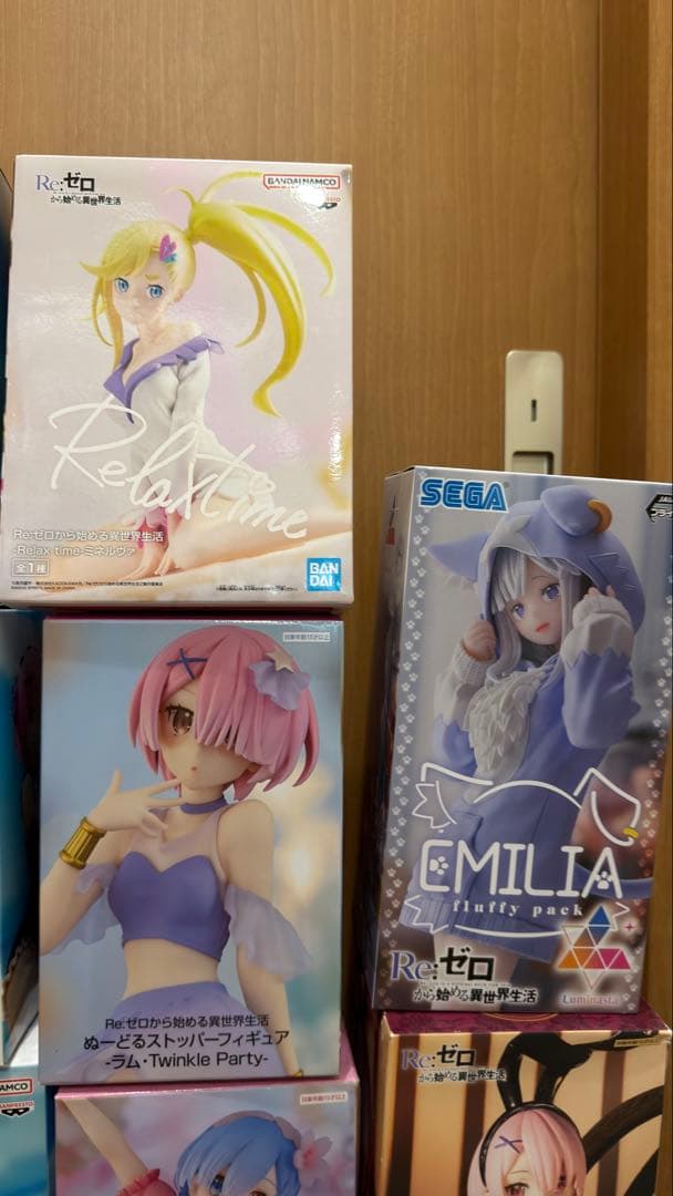 リゼロ フィギュア 28個 まとめ売り レム ラム エキドナ 44OS2
