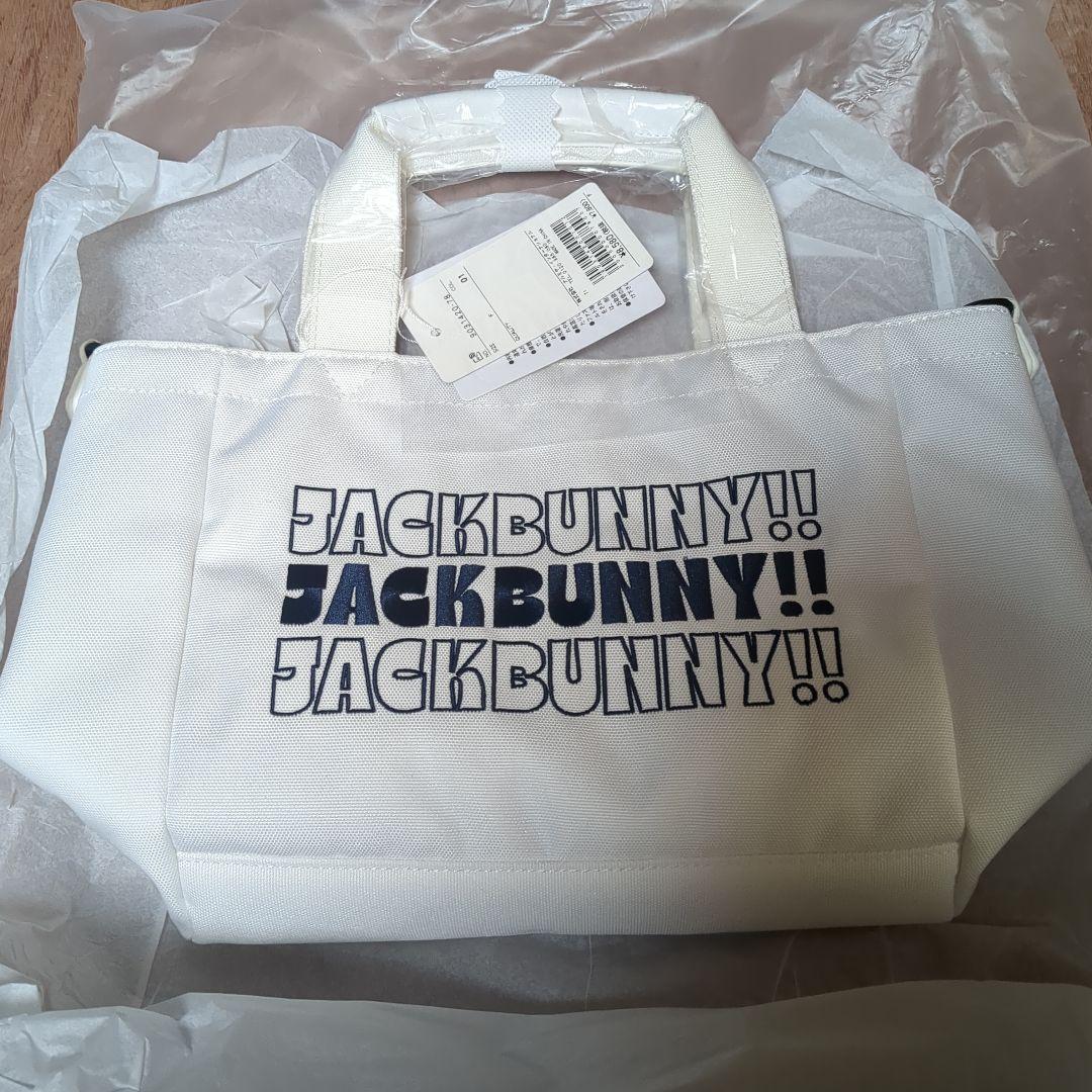 JACKBUNNY!! ホワイト トートバッグ ジャックバニー　フリーサイズ
