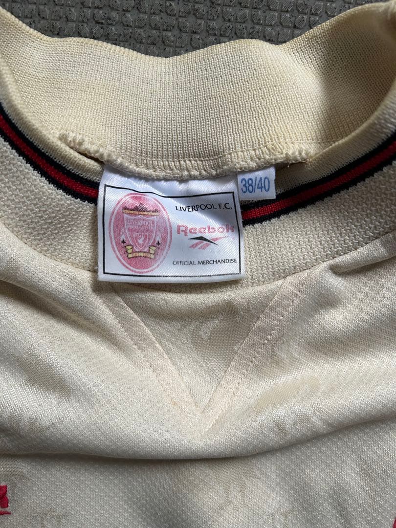 【希少】【当時物】リヴァプール 96/97シーズン　アウェイユニ　Reebok
