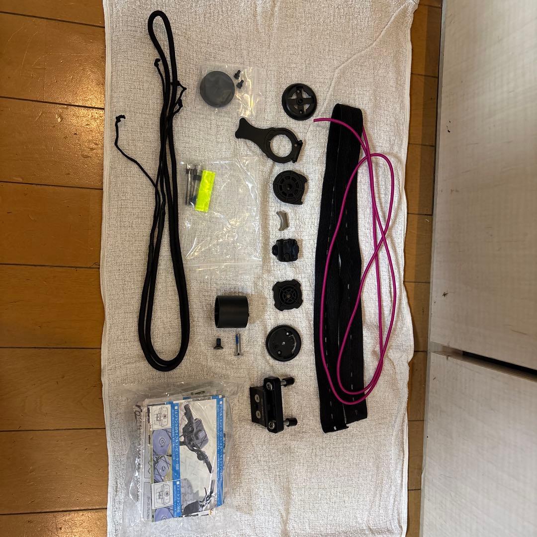 REC MOUNT 車体装着バッグ ブラック/ピンク　箱無し　未使用品