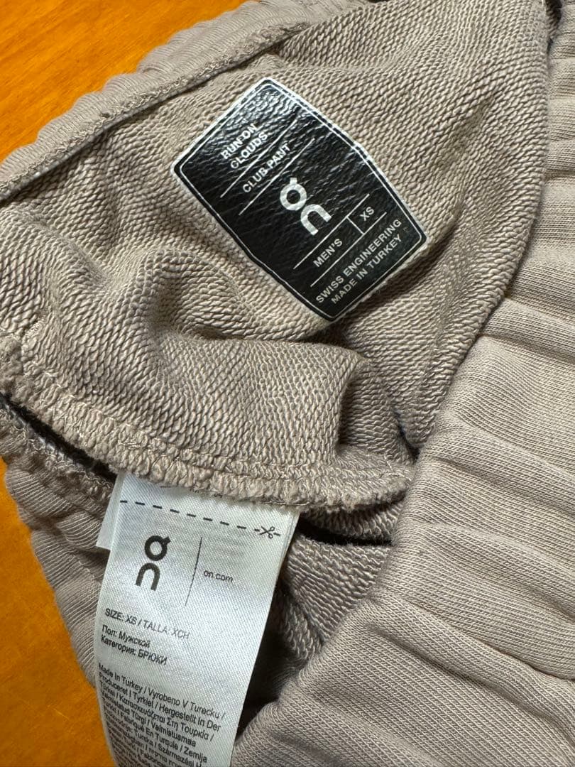オン On クラブパンツ Club Pants メンズ XSサイズ 中古美品