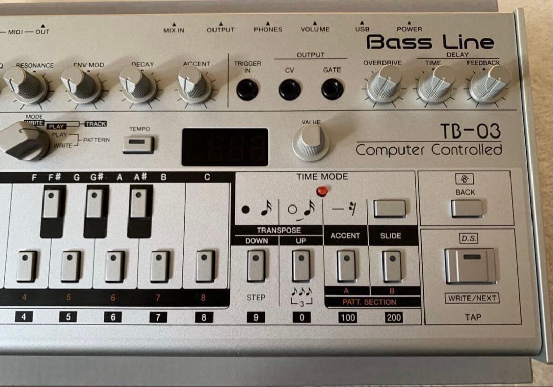 鍵盤楽器 Roland TB-03 Boutique Bass Line