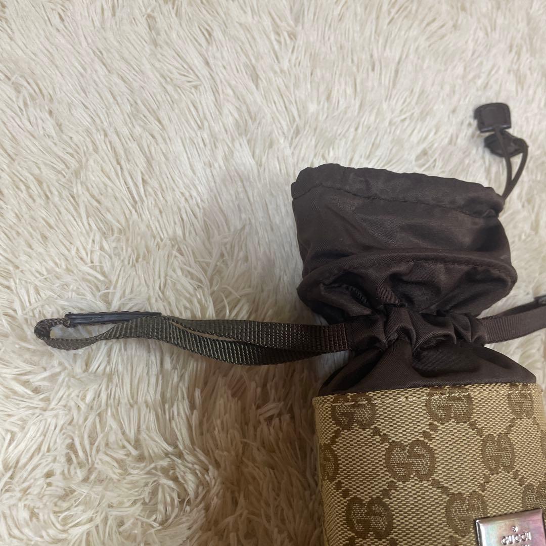 GUCCI グッチ GG柄 ボトルケース ボトルホルダー
