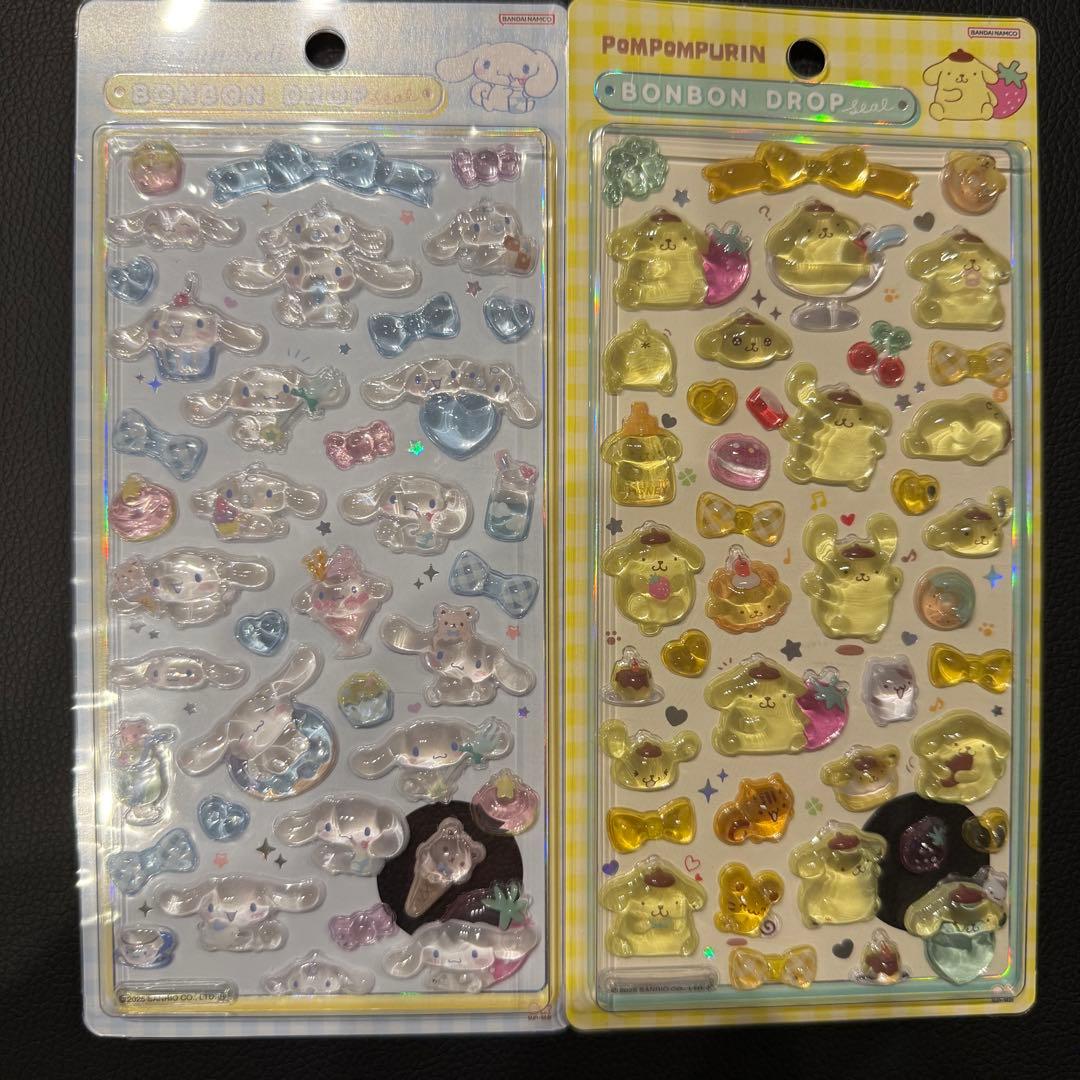 【国内正規品】ボンボンドロップシール サンリオ全8種