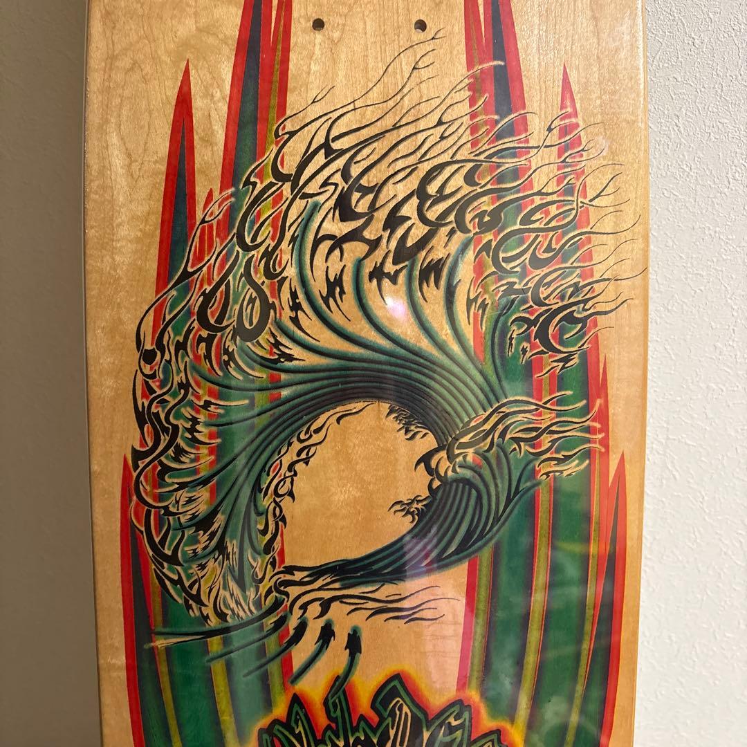 90's BDS Bulldog Art & Skateboardデッキ