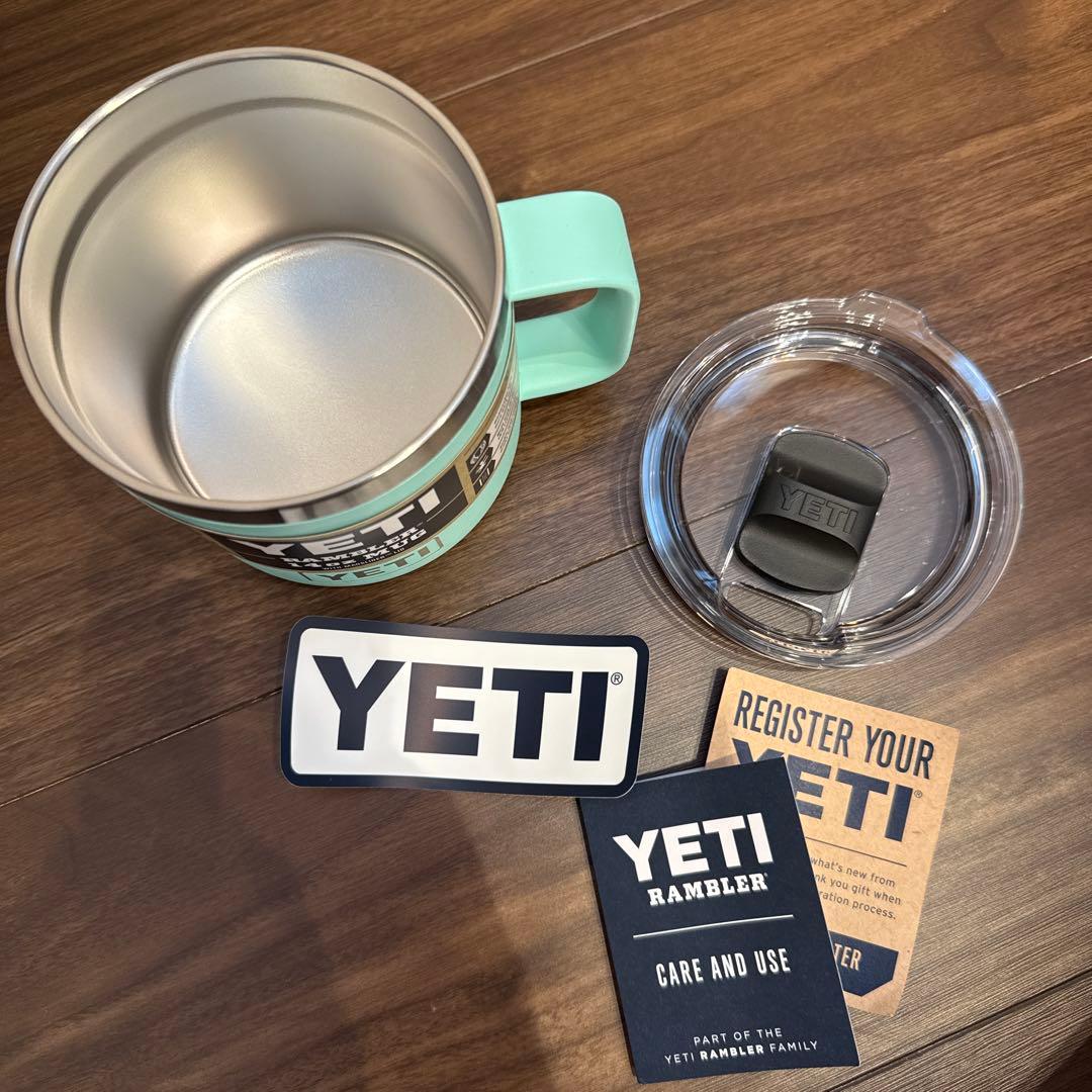 YETI ランブラー 14 oz マグseafoam