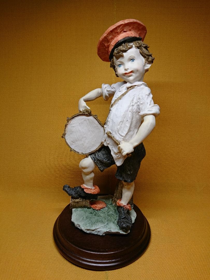 ビンテージ　人形　陶器　イタリア　置物　インテリア　工芸品　美術品　A1204
