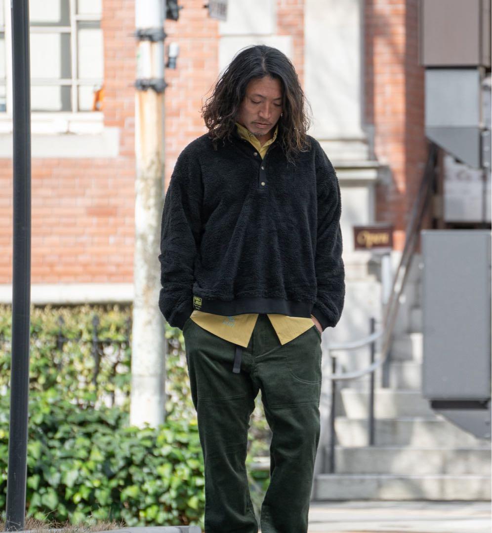 半額以下‼︎新品タグ付　SULLO　FLEECE HENLEY NECK ボア