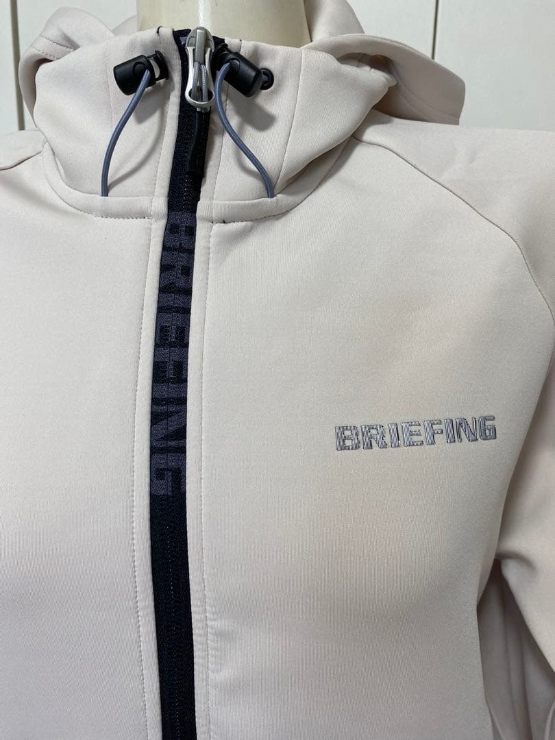 BRIEFING新品ダブルジップフード付きパーカーS