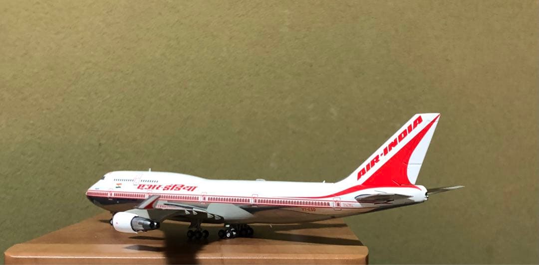 航空機・ヘリコプター 1/400 C.J.WINGS AIR INDIA B747-400/ O.C.