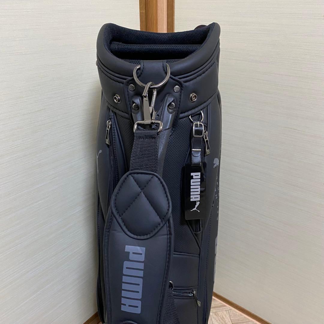【美品】ＰＵＭＡ ＧＯＬＦ キャディバッグ　9型　ブラック