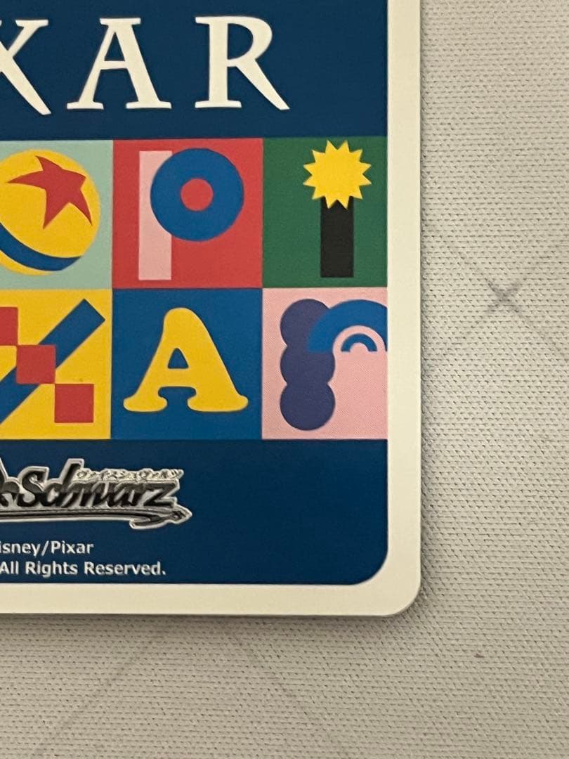 ws ヴァイスシュヴァルツ　PIXAR ルクソーjr LUXO サイン