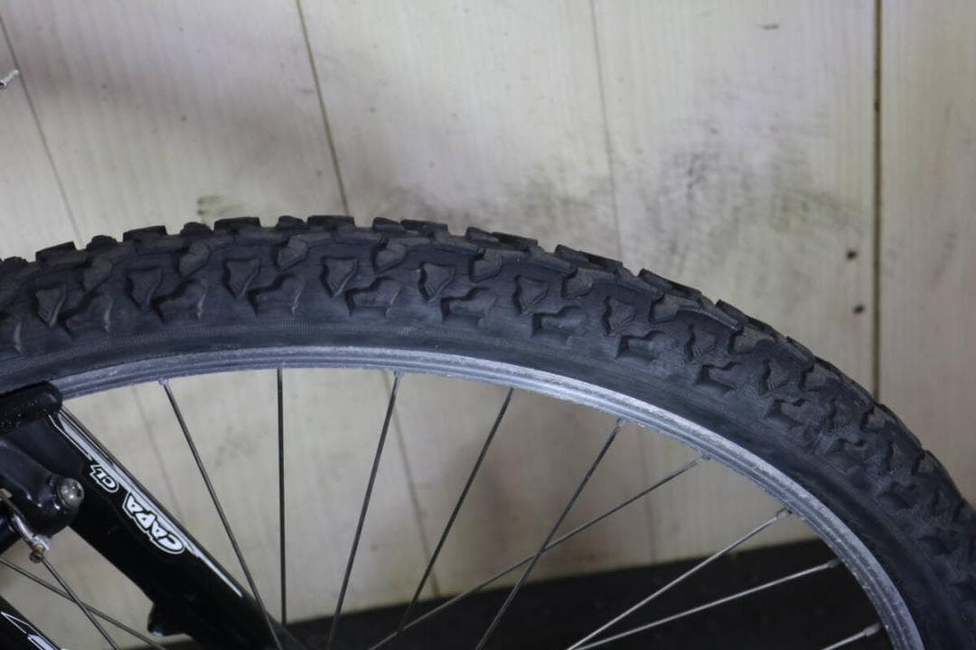 GIANT ROCK4100 26型 クロモリ 21速 430mm 黒 MTB