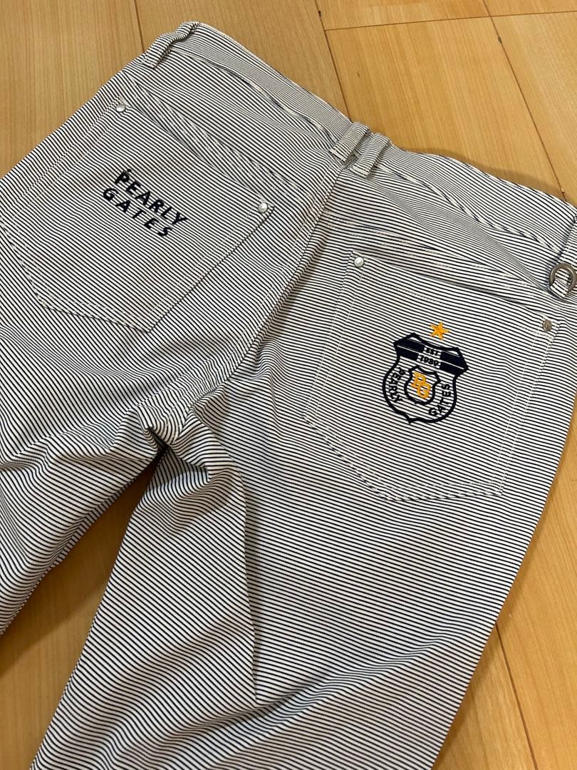 【美品】【サイズ1】PEARLY GATES ポロシャツパンツソックス3点セット