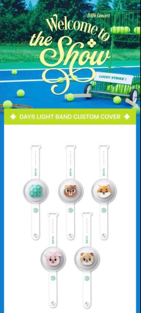 【貴重】DAY6 ライトバンド カバー バン BANG ソンジン デニマルズ