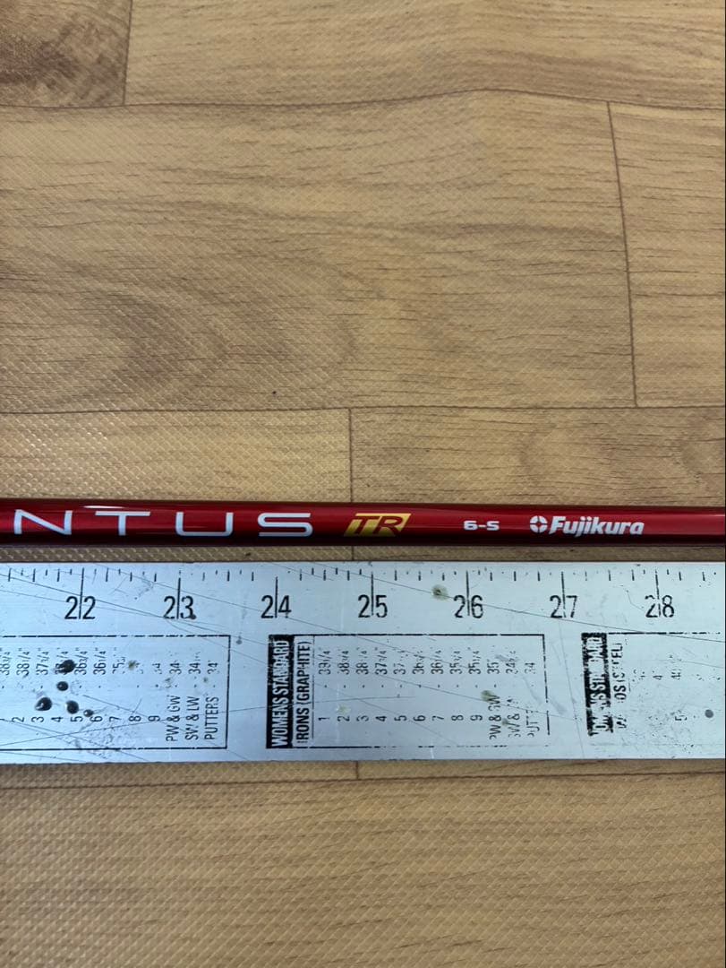 421 フジクラ　ベンタスレッドTR 6S ピンスリーブ付　ドライバー用