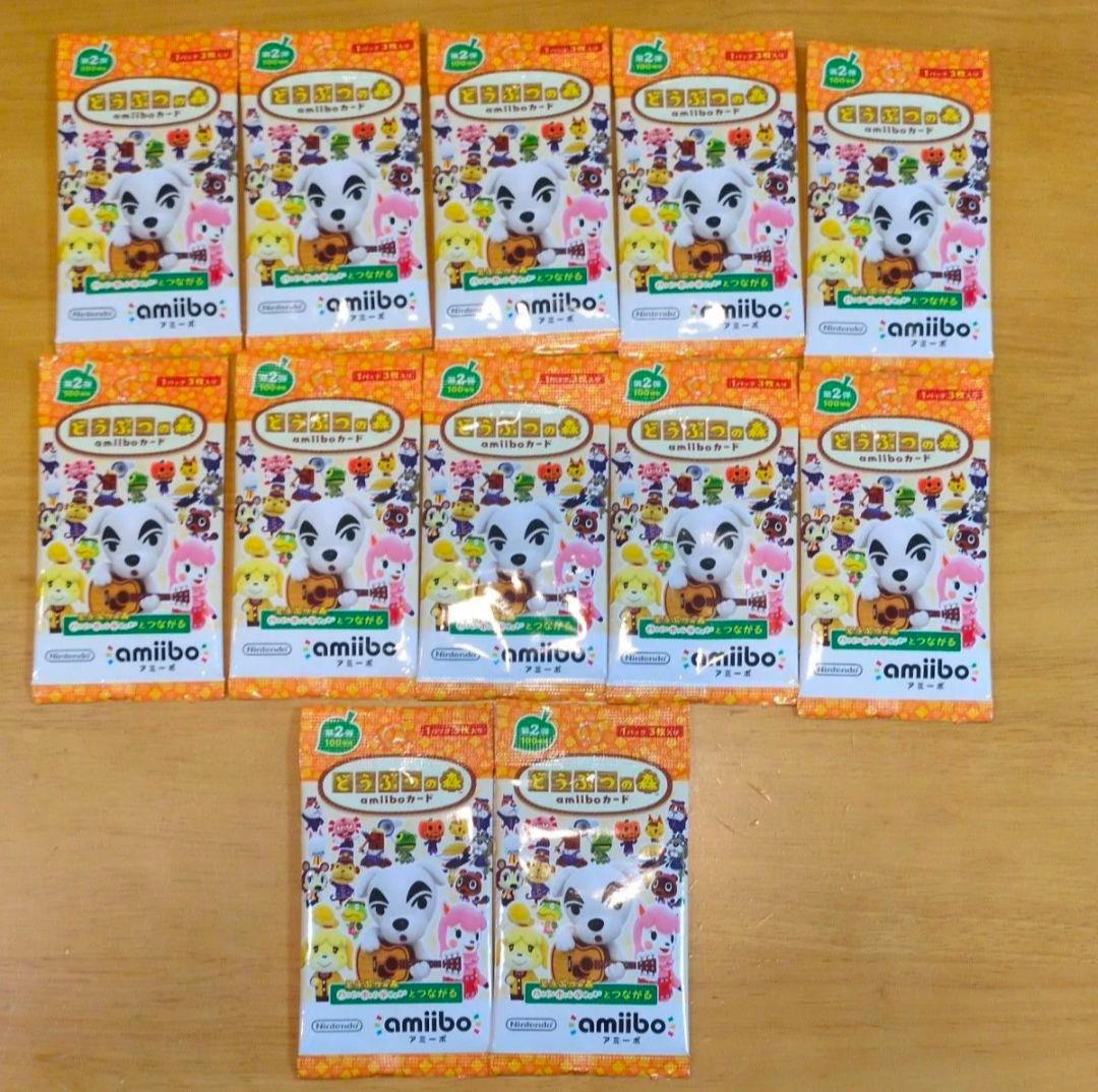 どうぶつの森 amiiboカード 計45パック 第1 ,2, 3弾 サンリオ