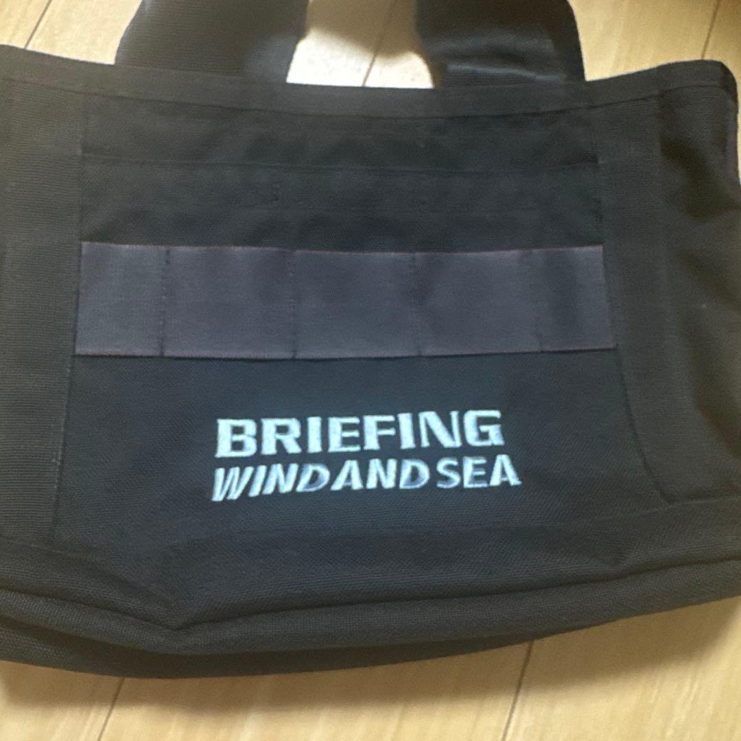 BRIEFING WIND AND SEA ブラックトートバッグ　美品