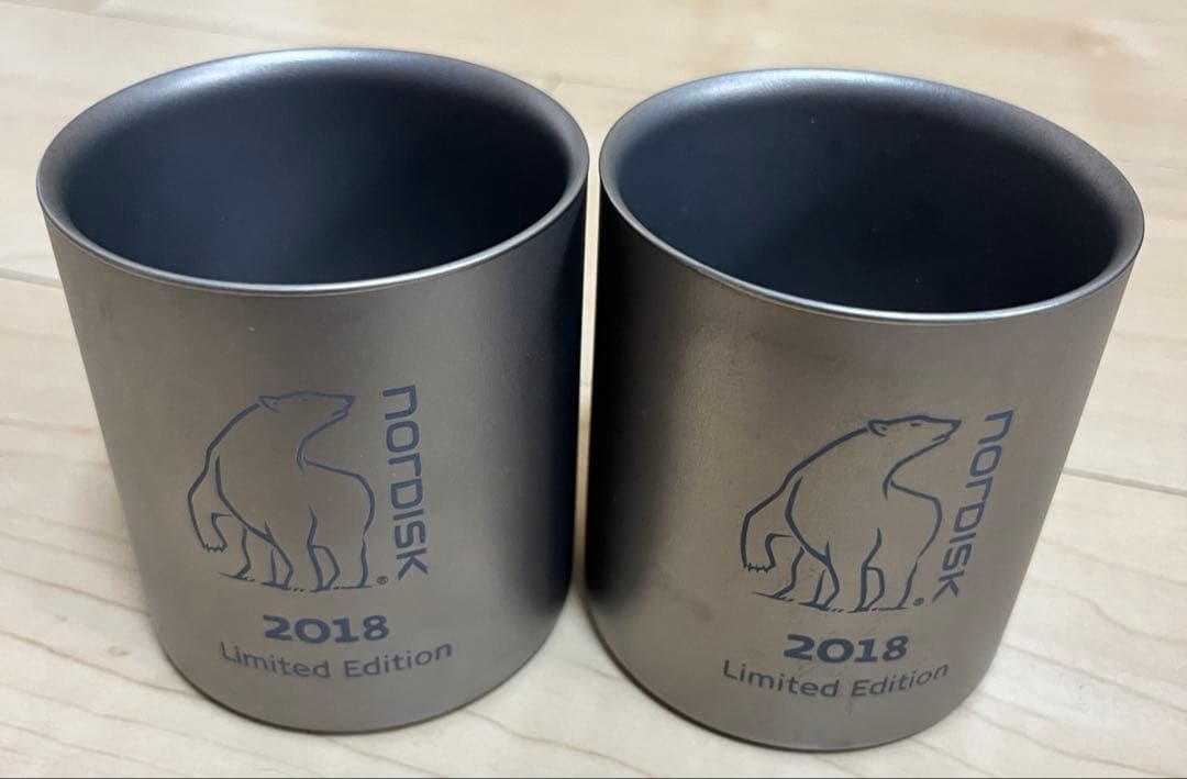 【新品未使用】クラブ　ノルディスク 2018 チタン　ダブルウォールマグ