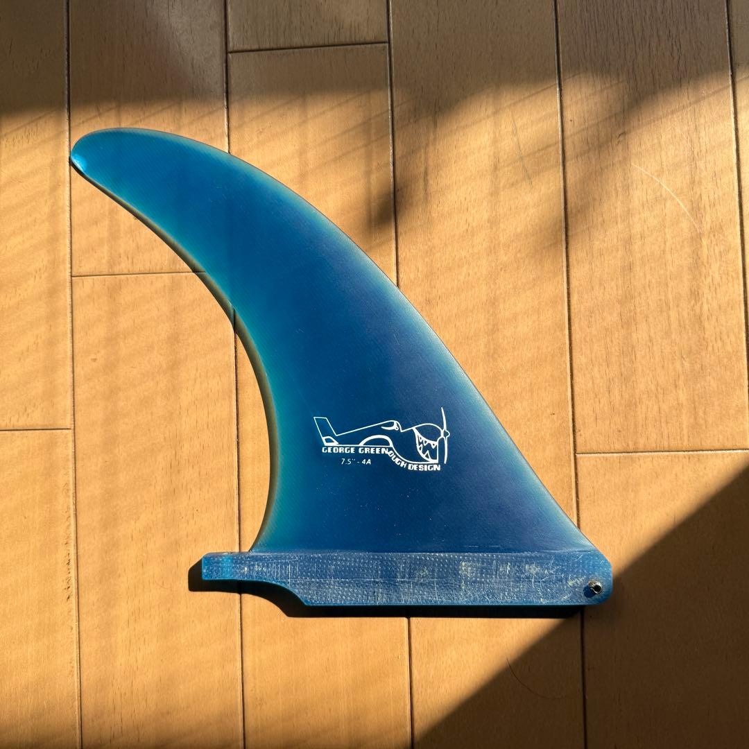 E GREENOUGH DESIGN 7.5”4Aティントブルーフィン