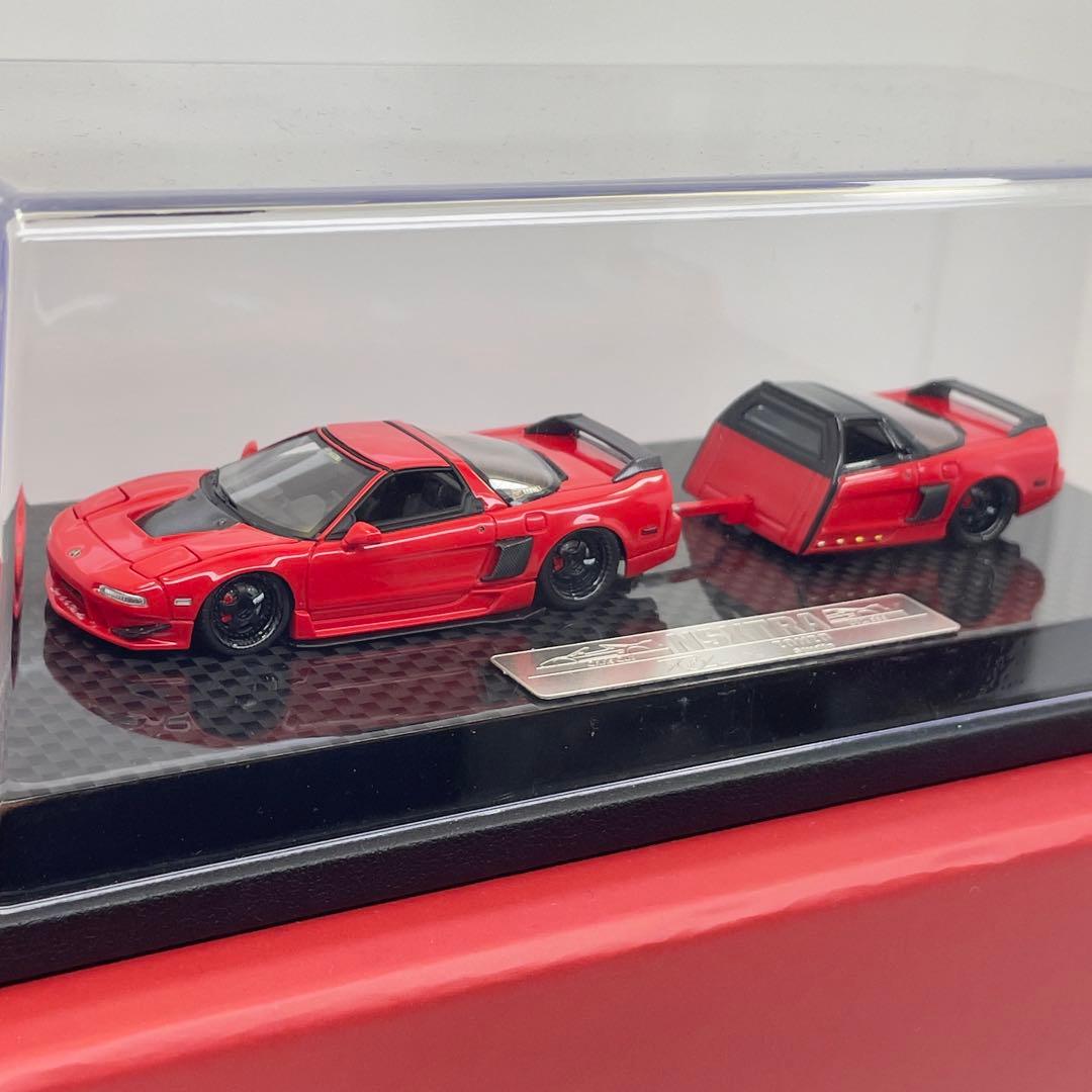 ERROR404 x zonzo 1/64Honda NSX NSXTRA 赤