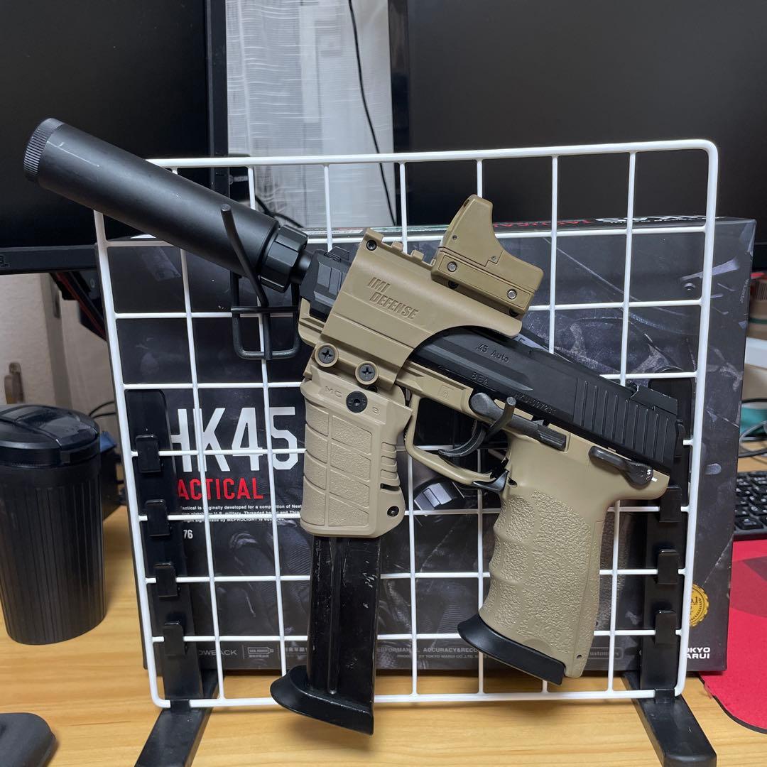 マルイ　hk45 t 実物パーツ多数　カスタム　ガス　グロック　ハイキャパ