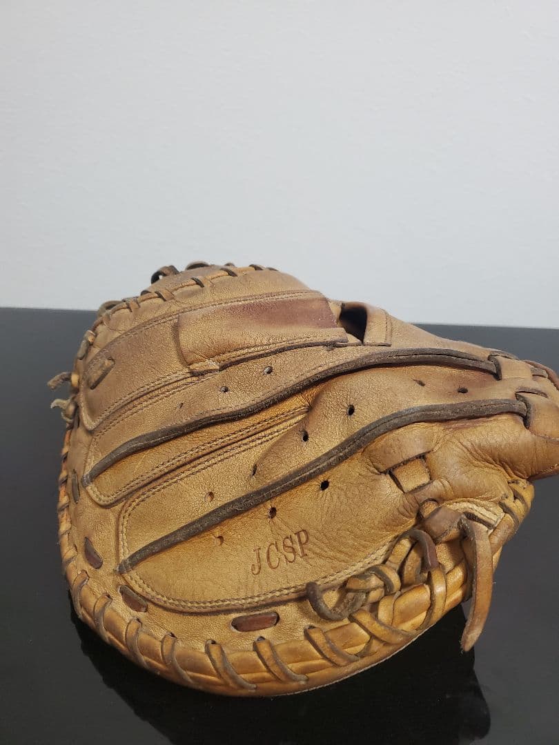 軟式　少年　久保田スラッガー　キャッチャーミット　大人も可能　刺繍無し
