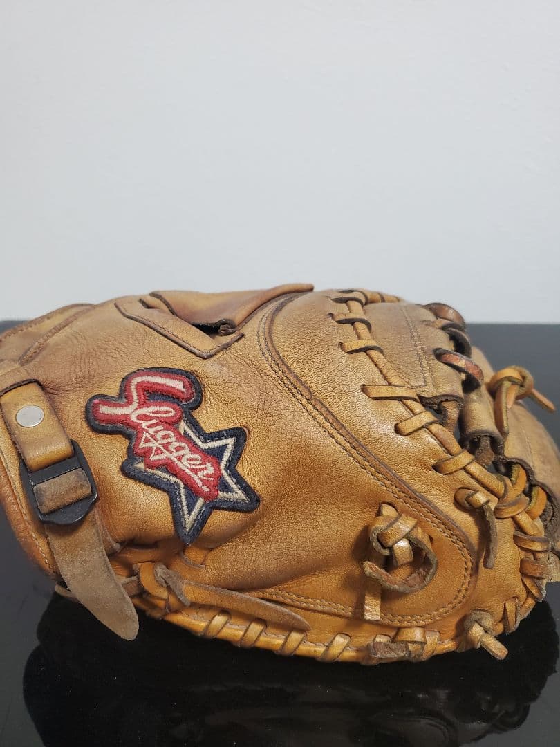 軟式　少年　久保田スラッガー　キャッチャーミット　大人も可能　刺繍無し