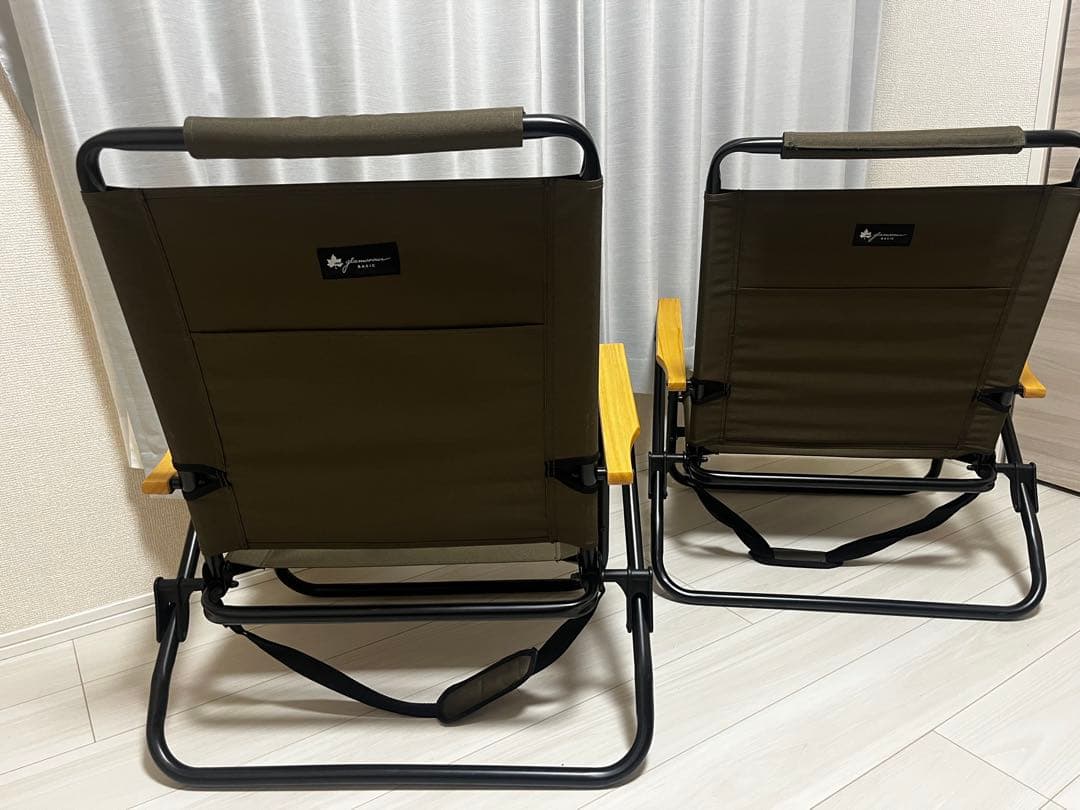 ロゴス　グランベーシック ハイバック囲炉裏チェア