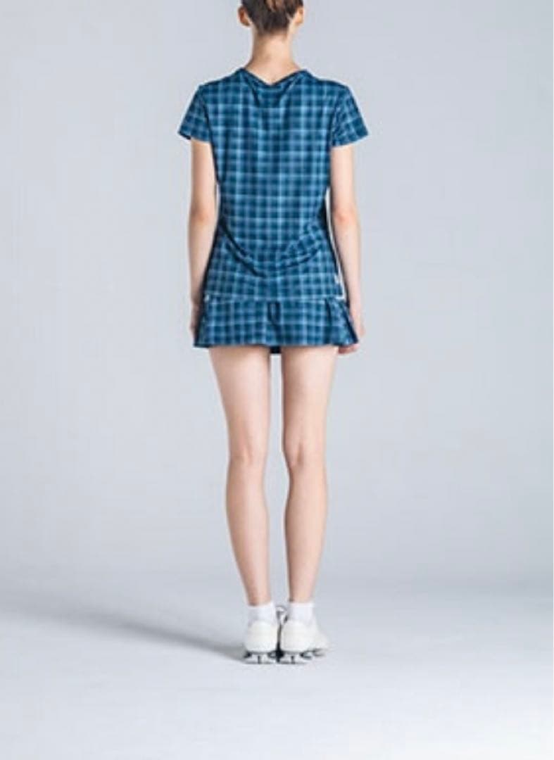 Admiral テニスウェア上下セット Mサイズチェックセットアップ