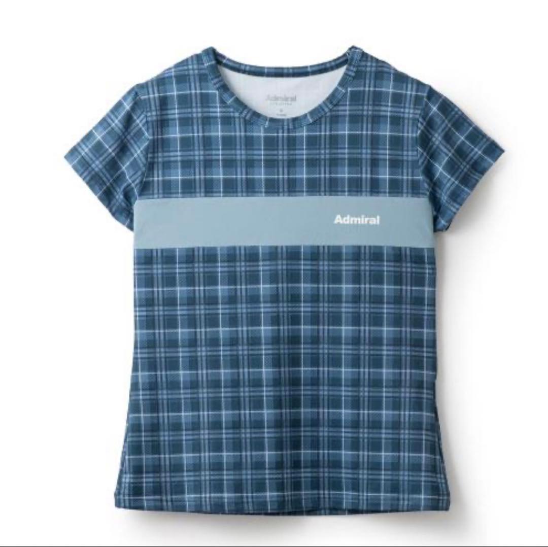 Admiral テニスウェア上下セット Mサイズチェックセットアップ