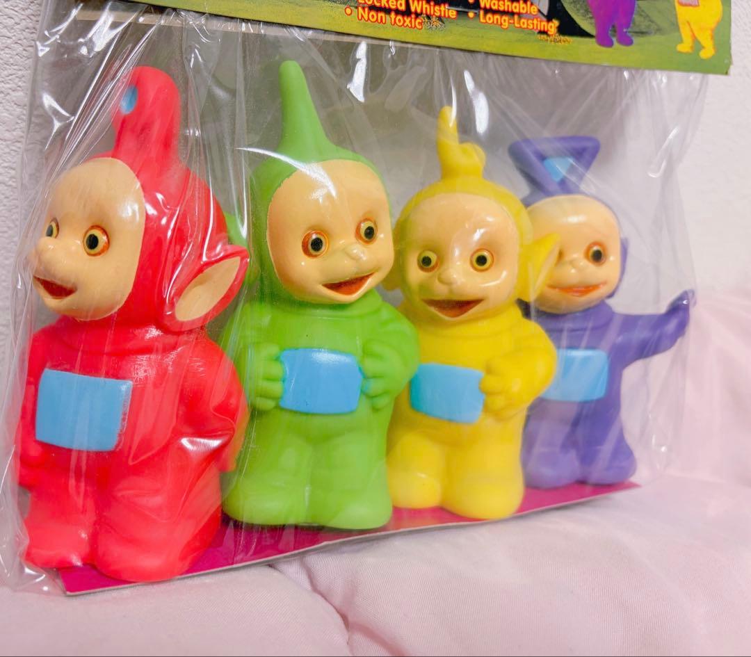 【新品！希少レア】テレタビーズ　ソフビ人形　4体セット　Teletubbies