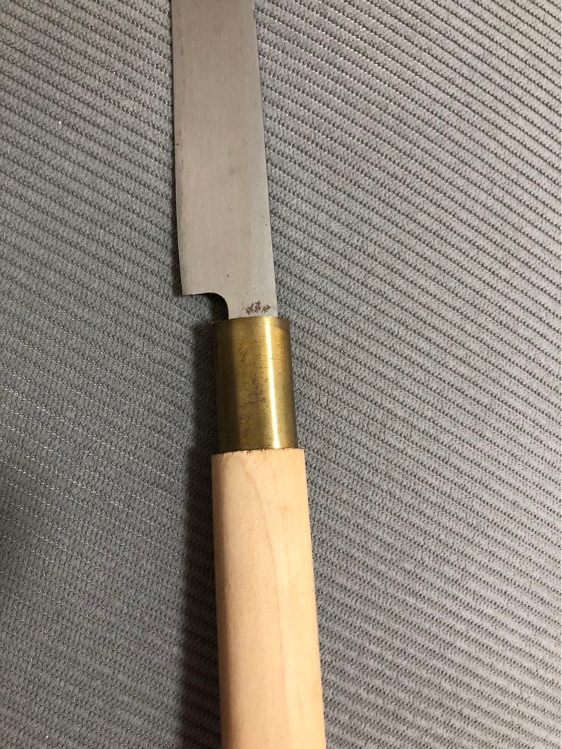 刺身包丁　蛸引き　紋三郎　刃渡り約27cm