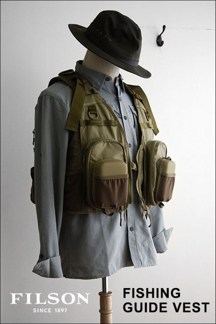 FILSON FISHING GUIDE VEST フィッシングベスト