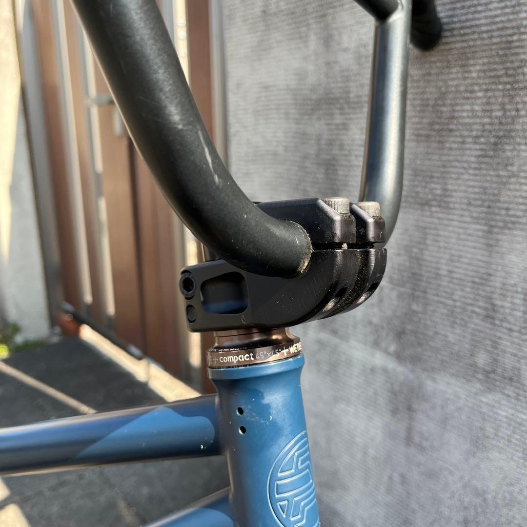 BMXフラットランド　アーレスバイクエスキルフレーム　クラクプロファイルチタン