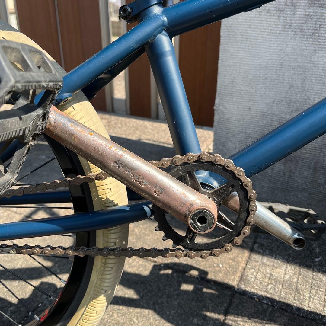 BMXフラットランド　アーレスバイクエスキルフレーム　クラクプロファイルチタン