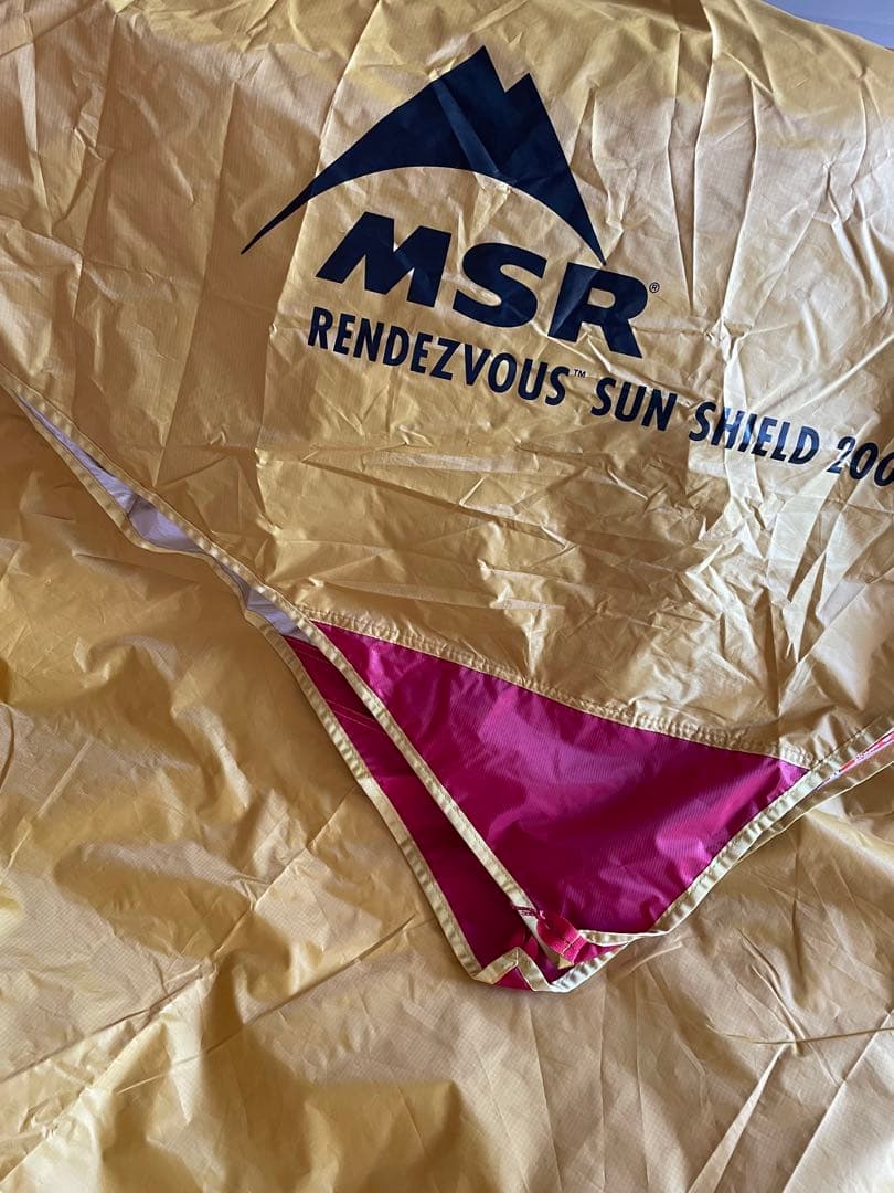 MSR エムエスアール ランデブー サンシールド 200 ウィング イエロー