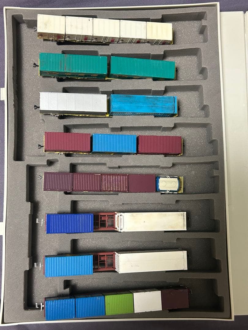 Nゲージ コキ8両セット
