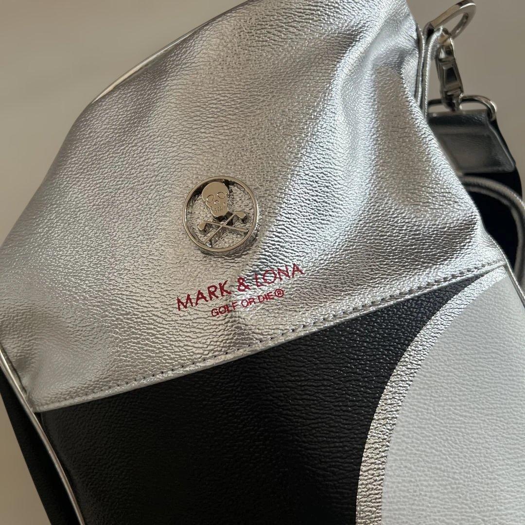 MARK & LONA ゴルフバッグ スカルデザイン