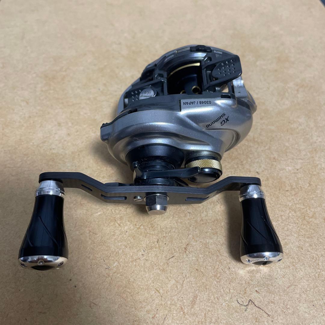 13 メタニウム XG 右 シマノ SHIMANO ハンドル交換済み
