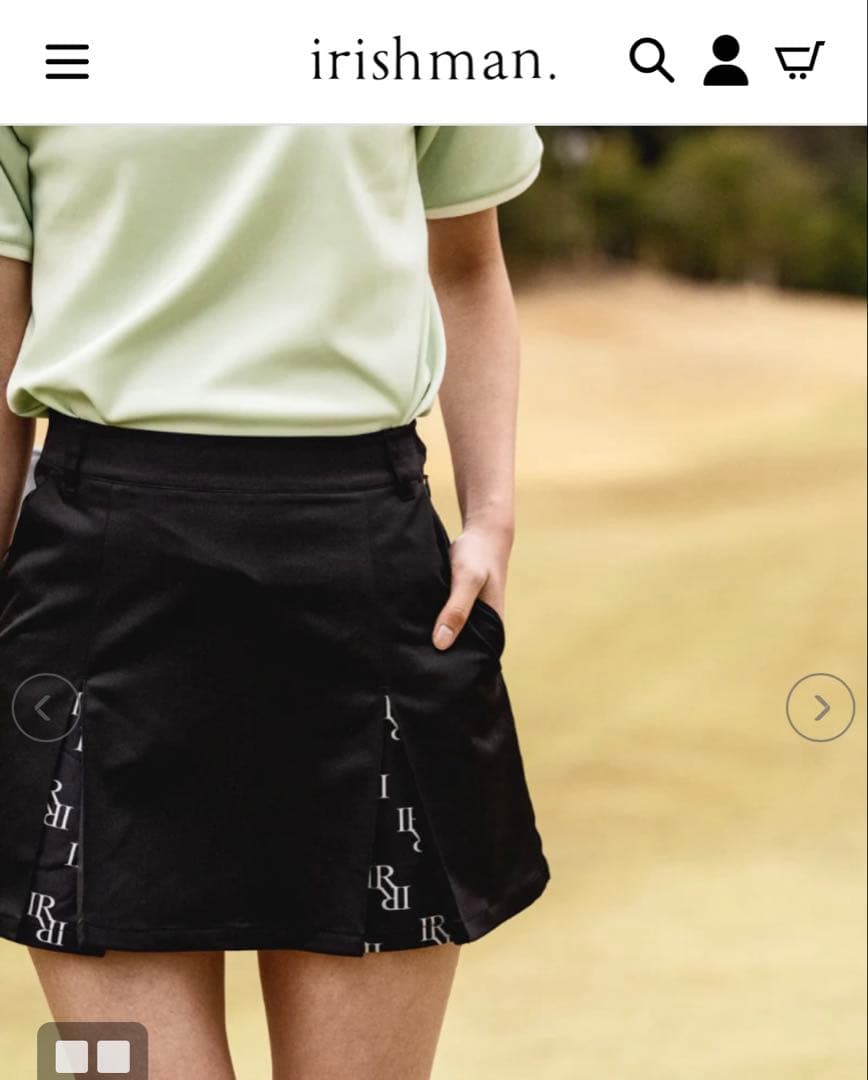 レディースウェア IRISHMAN original one tuck skirt