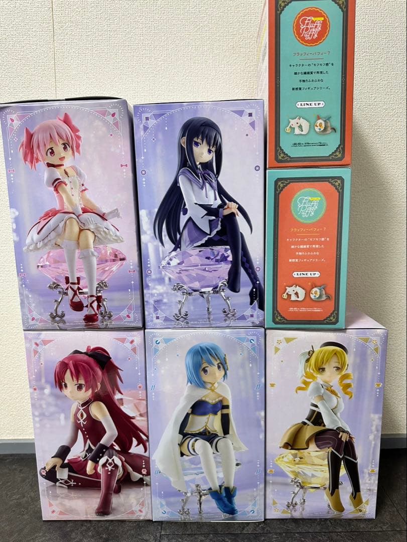 まどか☆マギカ フィギュア 7点 セット まどか ほむら キュゥべえ 他