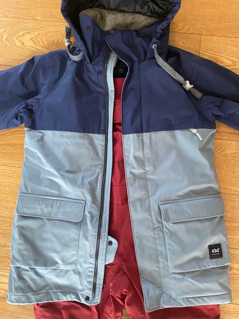43degree スノーボードウェア 女性用 上下セット
